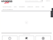 Tablet Screenshot of lesdocks-marseille.com